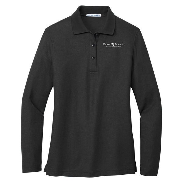 Port Authority® Ladies Silk Touch™ Long Sleeve Polo (KAU-L500LS)