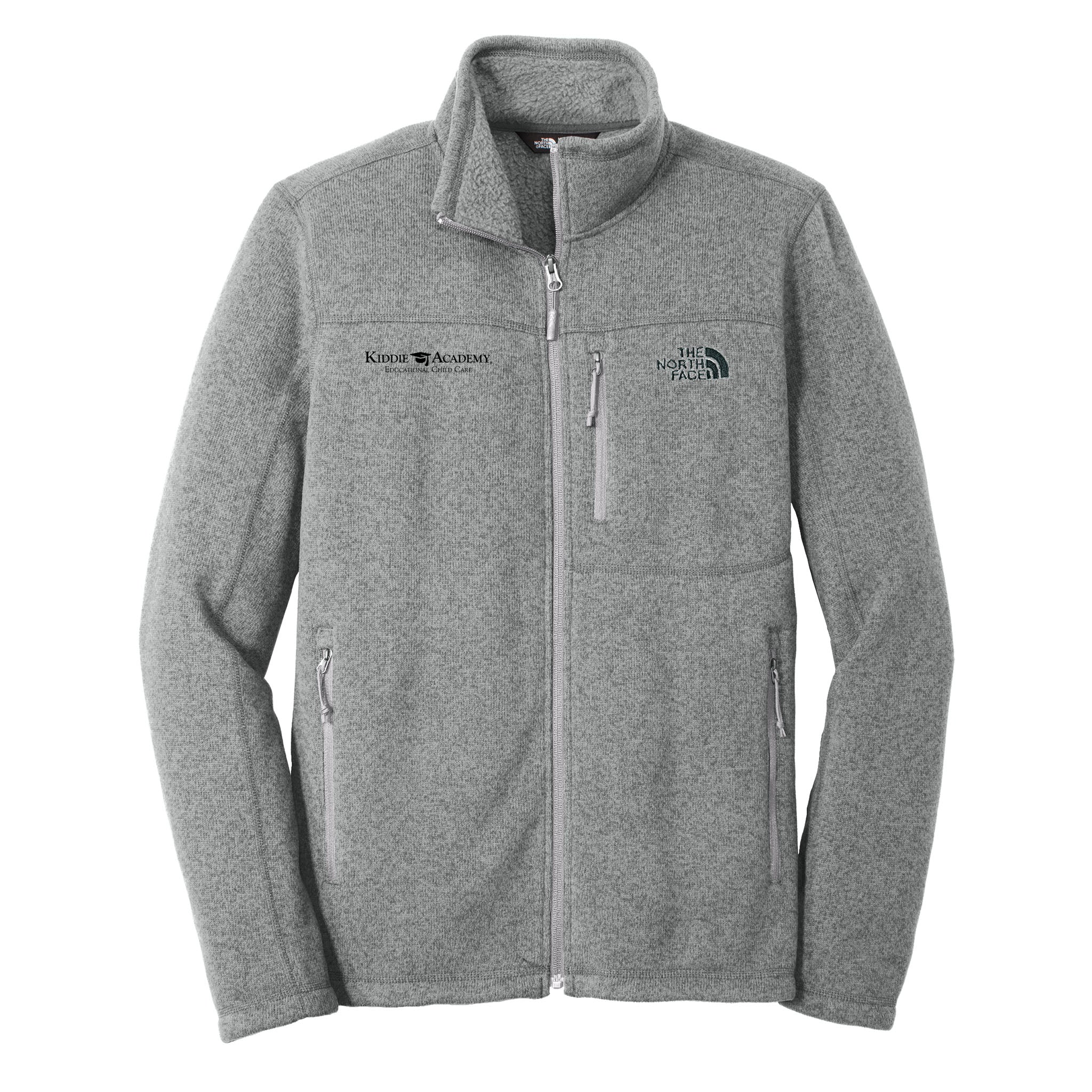 ☆THE NORTH FACE☆ Kinetic Fleece Sweatshirt MELANGE GREY Buy The North Face Grey Side Logo Neutral Side Logo Glacier