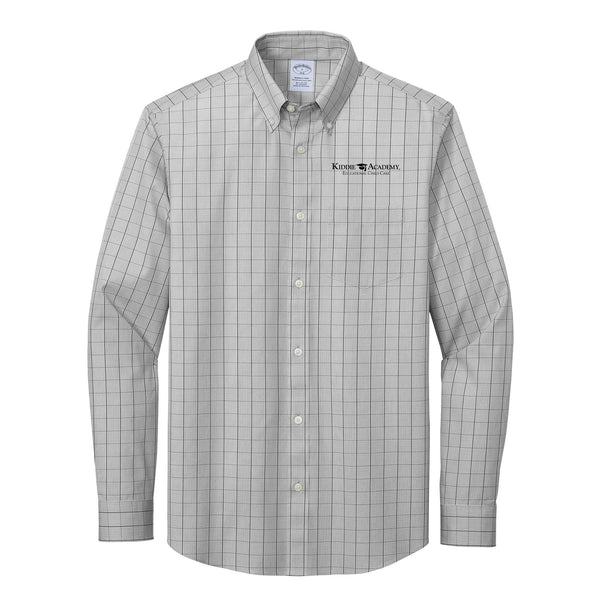 Brooks Brothers® Wrinkle-Free Stretch Patterned Shirt (KAC-BB18008)