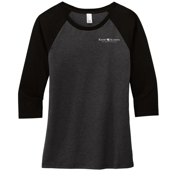 District ® Women’s Perfect Tri ® 3/4-Sleeve Raglan (KAC-DM136L)