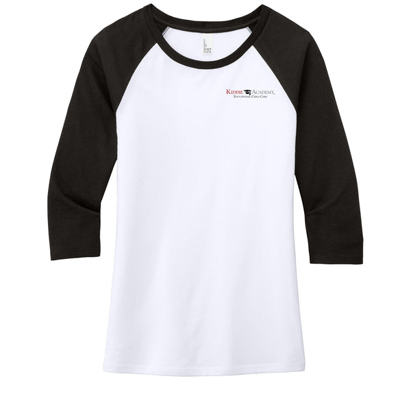 District ® Women’s Perfect Tri ® 3/4-Sleeve Raglan (KAC-DM136L)