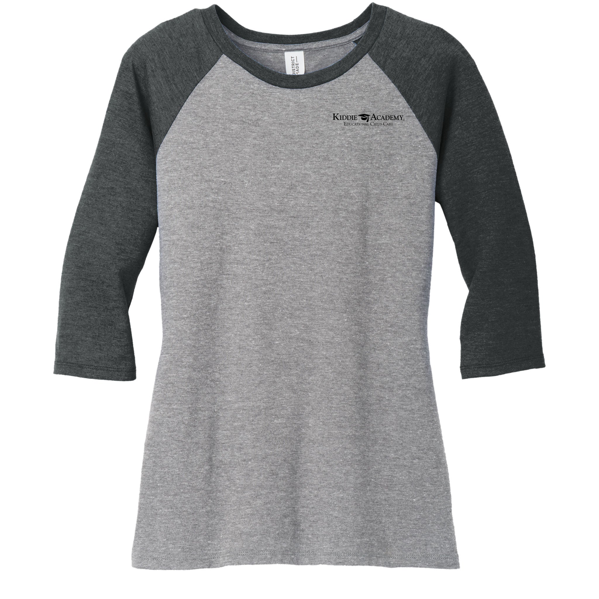 District ® Women’s Perfect Tri ® 3/4-Sleeve Raglan (KAC-DM136L)