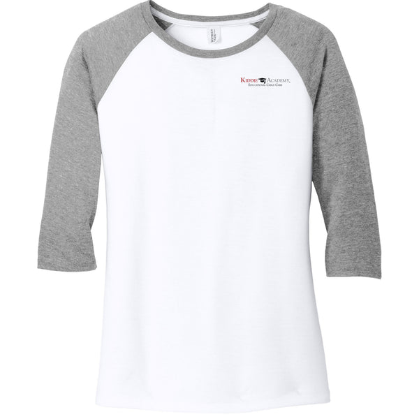 District ® Women’s Perfect Tri ® 3/4-Sleeve Raglan (KAC-DM136L)