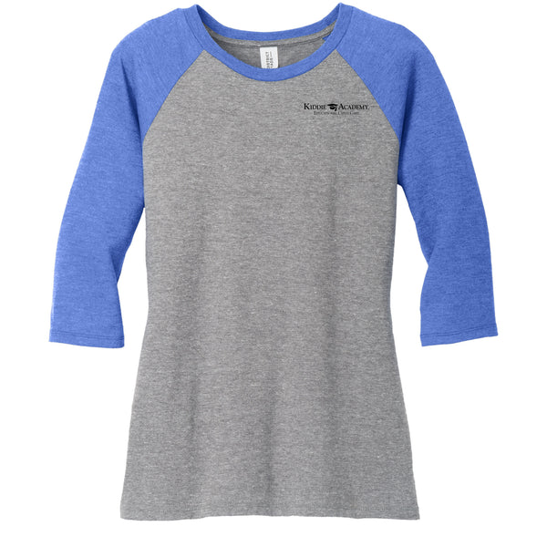 District ® Women’s Perfect Tri ® 3/4-Sleeve Raglan (KAC-DM136L)