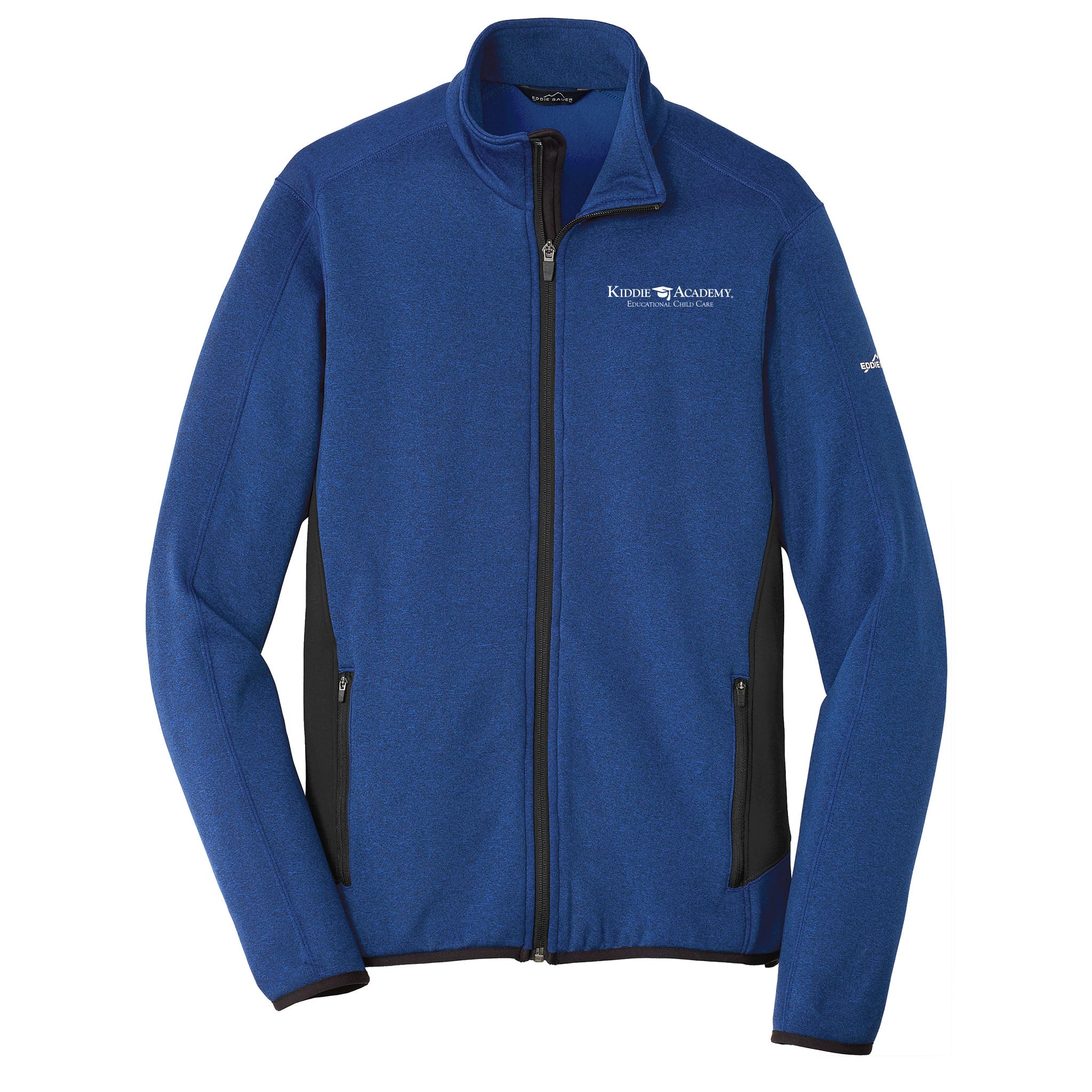 Eddie Bauer® Full-Zip Heather Stretch Fleece Jacket (KAC-EB238)