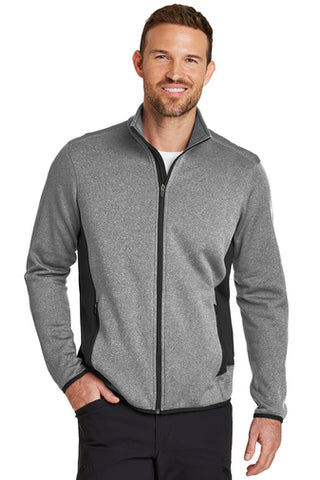 Eddie Bauer® Full-Zip Heather Stretch Fleece Jacket (KAC-EB238)