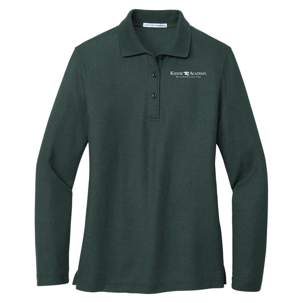 Port Authority® Ladies Silk Touch™ Long Sleeve Polo (KAC-L500LS)