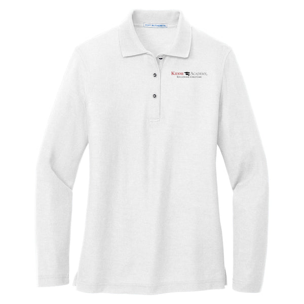 Port Authority® Ladies Silk Touch™ Long Sleeve Polo (KAC-L500LS)