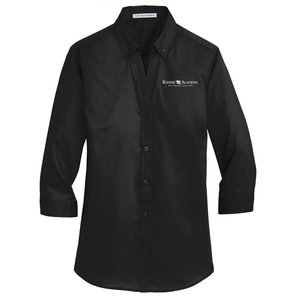 Port Authority® Ladies 3/4-Sleeve SuperPro™ Twill Shirt (KAC-L665)