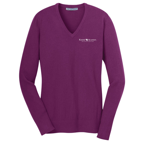 Port Authority® Ladies V-Neck Sweater (KAC-LSW285)