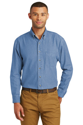 Port & Company® - Long Sleeve Value Denim Shirt (KAC-SP10)