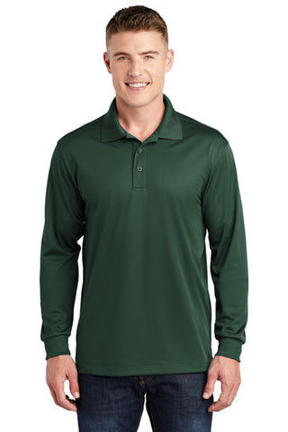 Sport-Tek® Long Sleeve Micropique Sport-Wick® Polo (KAC-ST657)